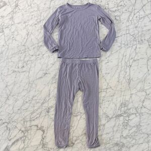 Kyte Baby Sz 4T Lavender Bamboo Pajama Set